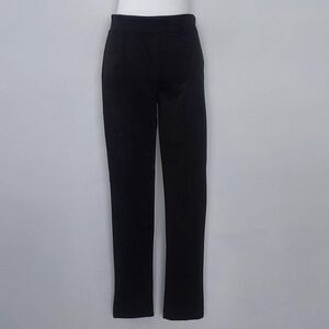 Andrew Marc Women's Pants Ankle Length Faux Suede Pull On Black Size XS NWOT